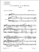 3 Fables de Jean de la Fontaine - André Caplet - Partition - Mélodies